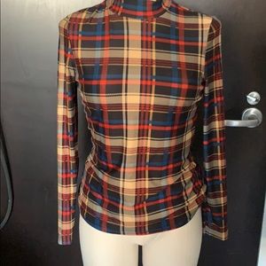 Plaid top